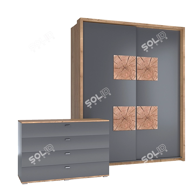 Fiji Hoff Wardrobe 3D model image 1