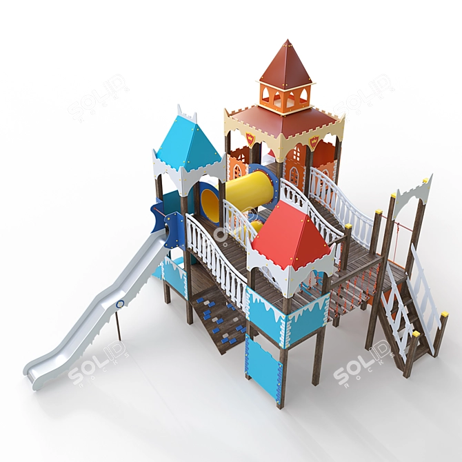 Polyglot Playground: Educational Language Learning Fun 3D model image 2