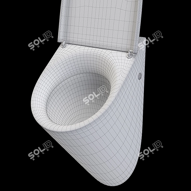 Catalano Urinal with Lid 3D model image 3