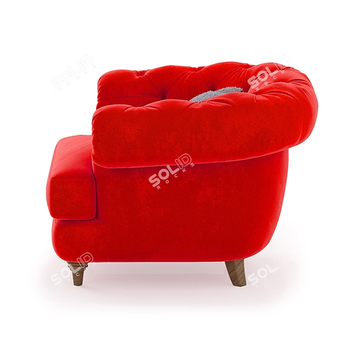 Swagamuffin Oversized Armchair 3D model image 4