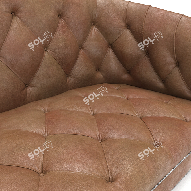 Sophisticated Burghley Sofa - Classic and Modern Design 3D model image 3