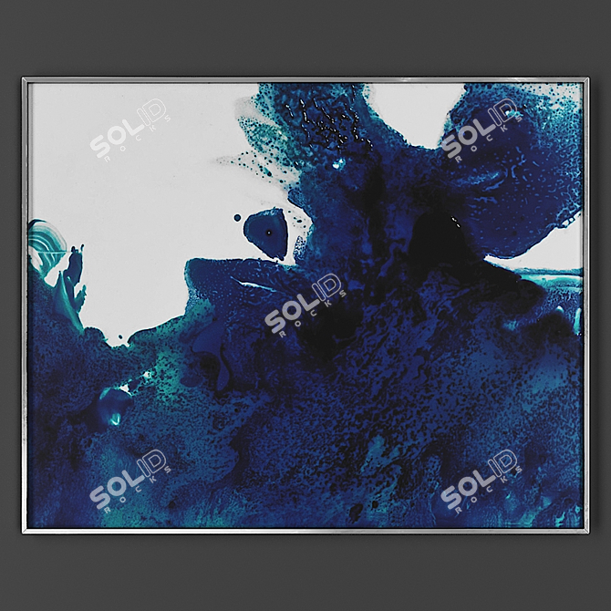 Elegant Frame for Artwork 3D model image 1