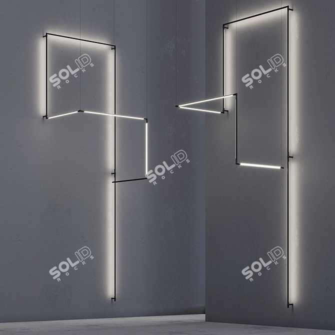 Sleek TUBS9: Modern Tub with Stunning Design 3D model image 1