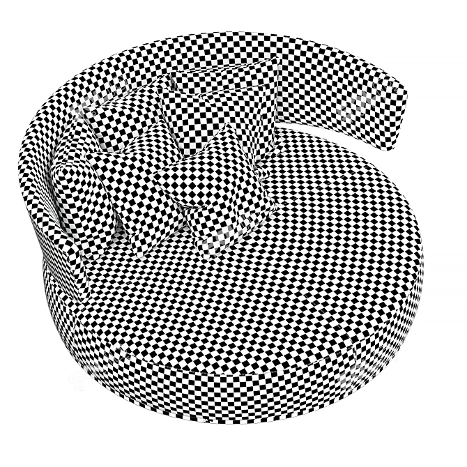 Amoenus B&B Sofá: Elegant and Comfortable 3D model image 4