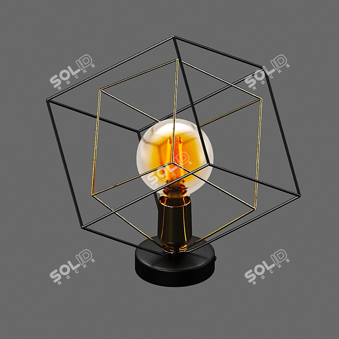 Alambre Ceiling Lamp - Versatile and Stylish 3D model image 3