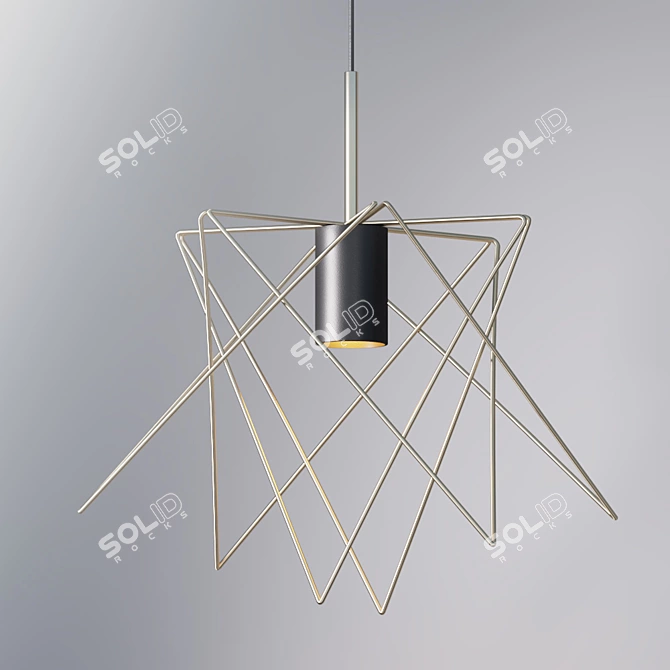 Title: Nowodvorski Gstar 8854 Pendant Light 3D model image 1