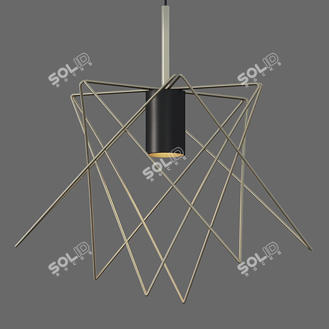 Title: Nowodvorski Gstar 8854 Pendant Light 3D model image 4