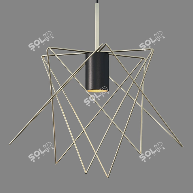 Title: Nowodvorski Gstar 8854 Pendant Light 3D model image 5