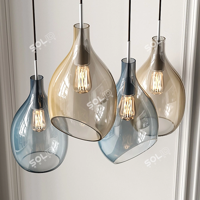 Elegant Lovisa Lighting Collection 3D model image 2