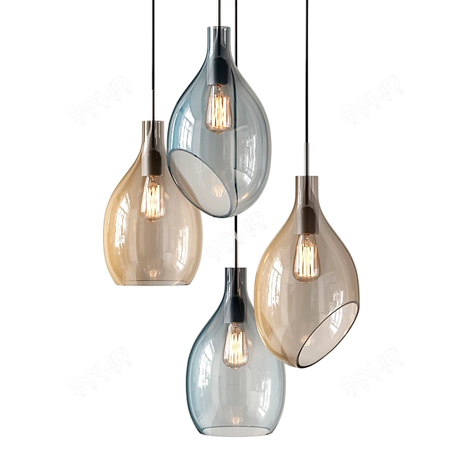 Elegant Lovisa Lighting Collection 3D model image 8