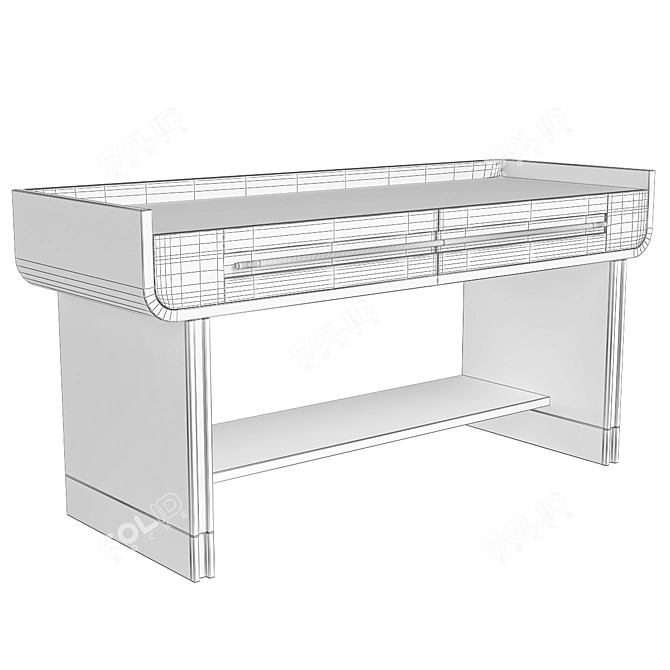 Classico Study Desk
ErgoFit Student Desk
SpaceSaver Study Table
Minimalist Desk Solution
Compact Study 3D model image 4