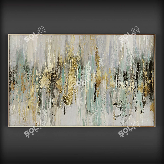 Artistic Impressions: Paintings Collection 3D model image 1