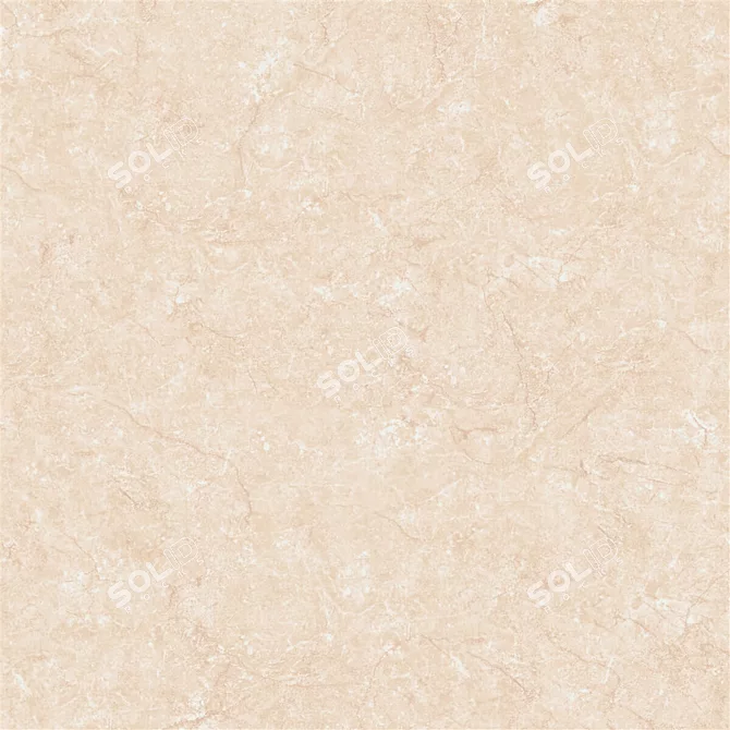 Marfil Cream Marble: Versatile, High-Quality Texture Set 3D model image 2