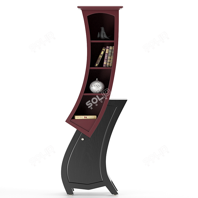 Stacked Cabinet No7 - Sleek and Stylish Storage Solution 3D model image 1