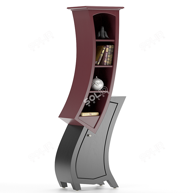 Stacked Cabinet No7 - Sleek and Stylish Storage Solution 3D model image 3