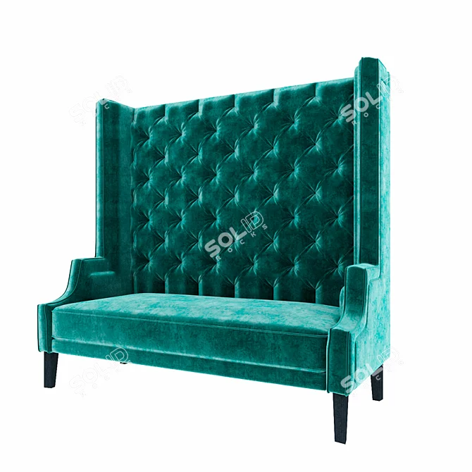 Eichholtz Sofa Spectator: Glamour and Luxury in Your Home 3D model image 3