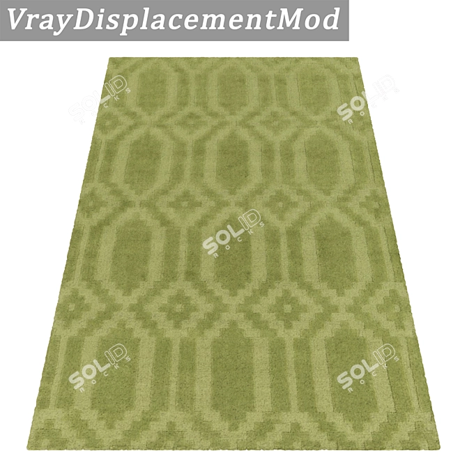 Luxury Carpet Set with High-quality Textures 3D model image 3