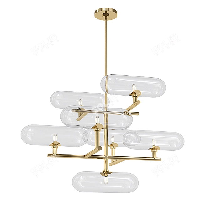 Modern Chandelier Collection 3D model image 4