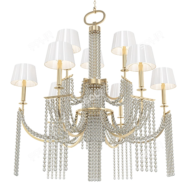 Modern Chandelier Collection 3D model image 5