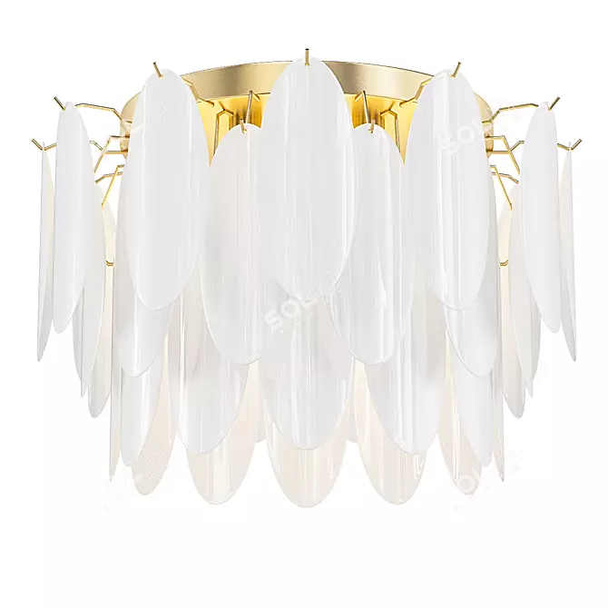 Divine Spark Chandelier 3D model image 1