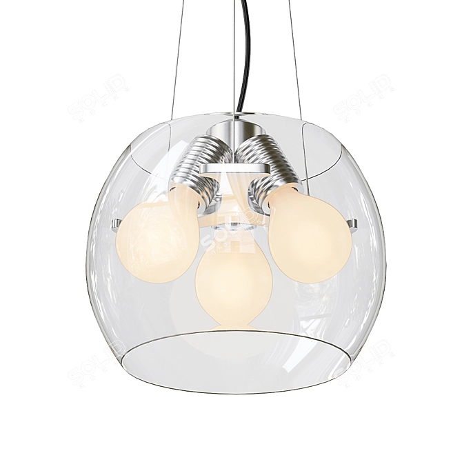 Smart Pendant Light 3D model image 1