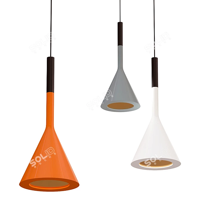 Jot Pendant Light: Modern Design 3D model image 1