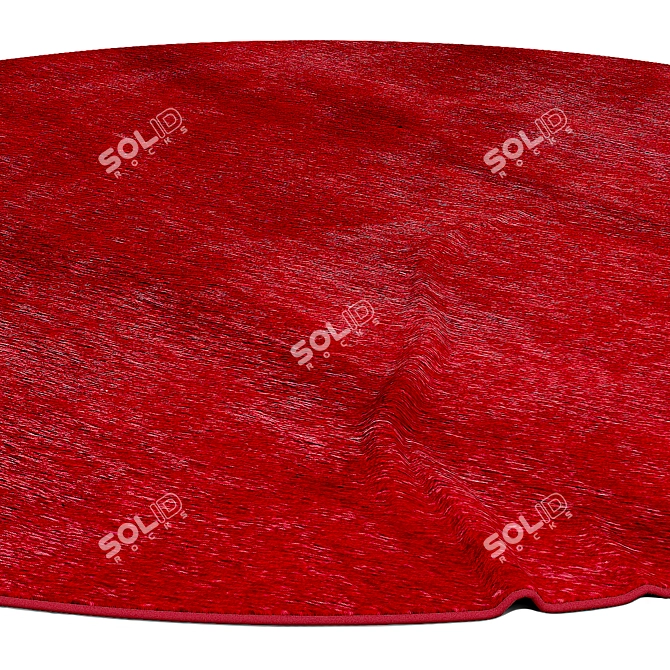 Premium Circle Rugs by Minotti 3D model image 2