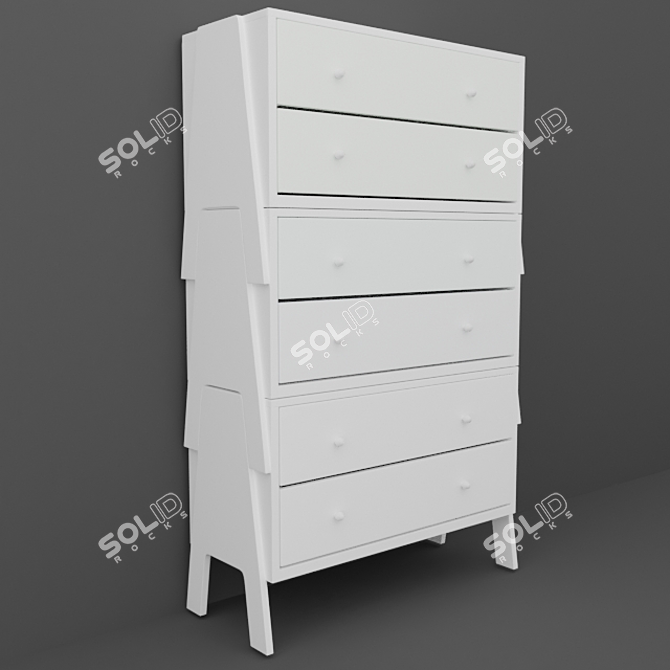 Flexible Modular Furniture Set 3D model image 14