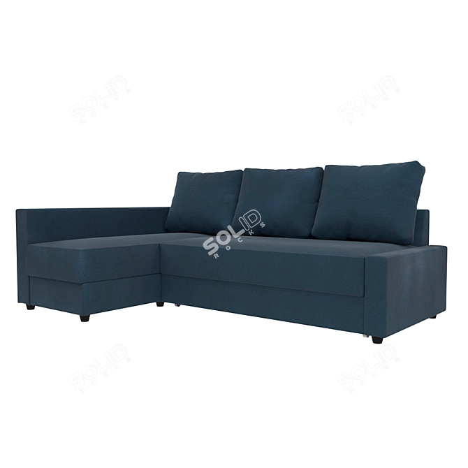Versatile and Stylish IKEA FRICHETEN Sofa Bed 3D model image 7
