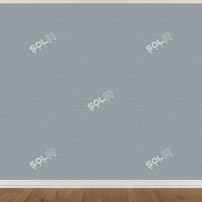 Seamless Wallpaper Set (3 Colors) 3D model image 2