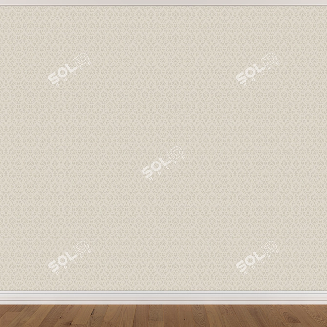 Seamless Wallpaper Set (3 Colors) 3D model image 4