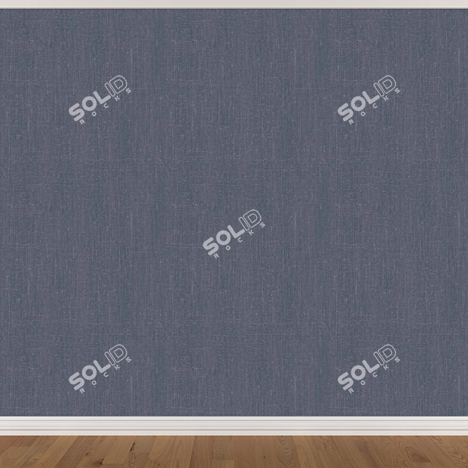 Seamless Wallpaper Set - 3 Colors 3D model image 2