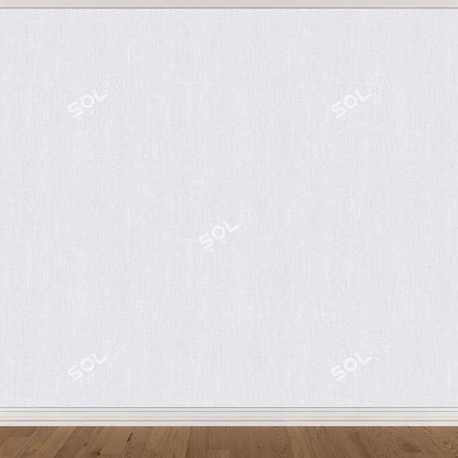 Seamless Wallpaper Set - 3 Colors 3D model image 3