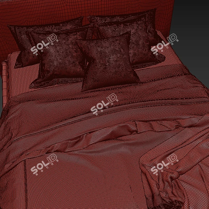 Scandinavian Dream: IdealBeds Parallel Bed 3D model image 3