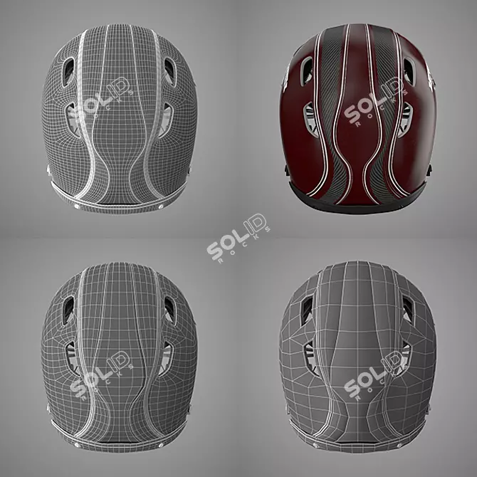 Xenith Football Helmet: Ultimate Head Protection 3D model image 3