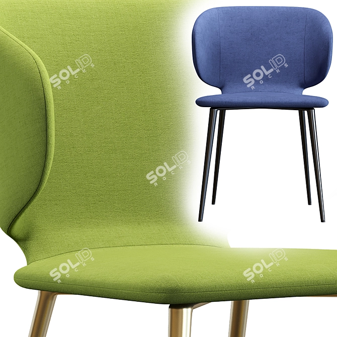 Elegant Chair Wrap: Modern Design 3D model image 2