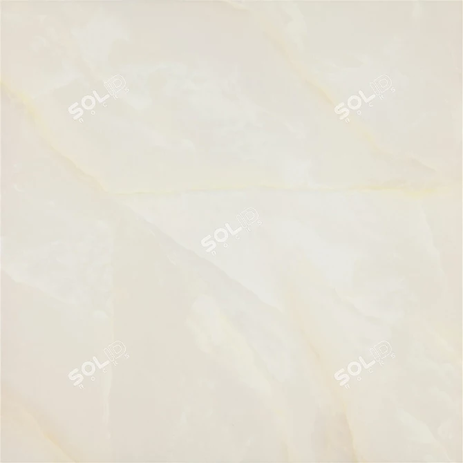 Elegant Bone Wall Tiles 3D model image 4