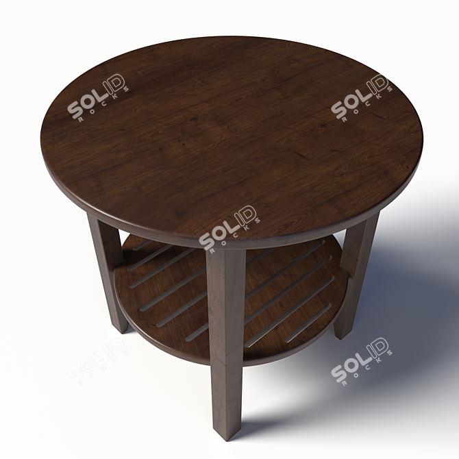 Modern Soft Light Table Set 3D model image 3