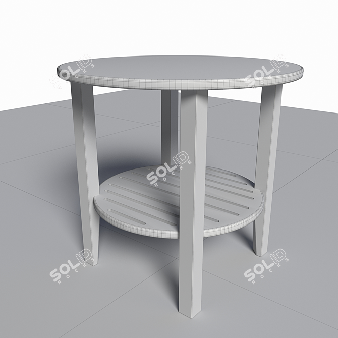 Modern Soft Light Table Set 3D model image 5