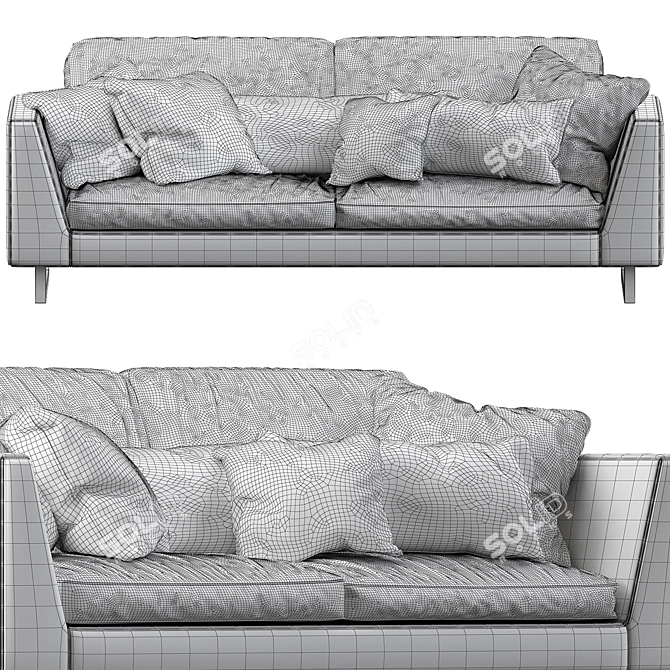 Jasper Corner Sofa 3D model image 4