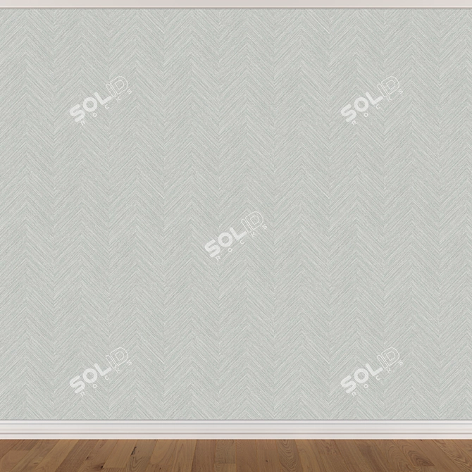 Seamless Wallpaper Set (3 Colors) 3D model image 3