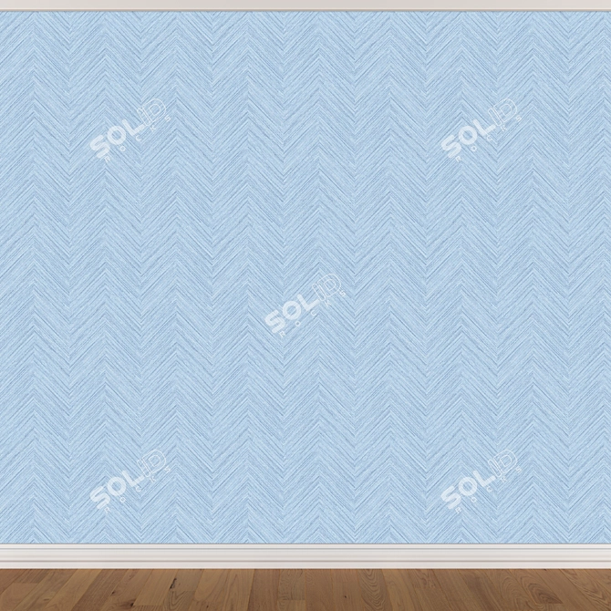 Seamless Wallpaper Set: 3 Textures 3D model image 2