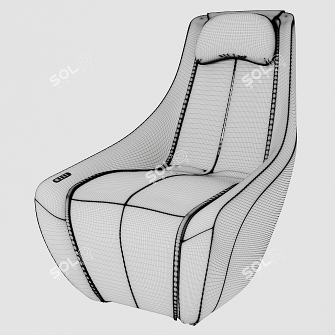Relax Max Massage Chair 3D model image 4