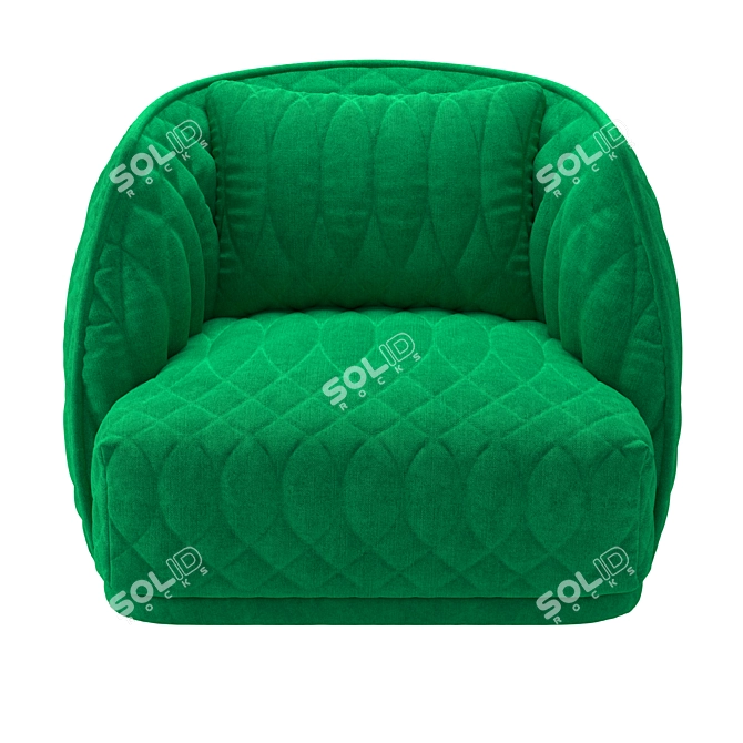 Moroso Redondo - Stylish Armchair 3D model image 3