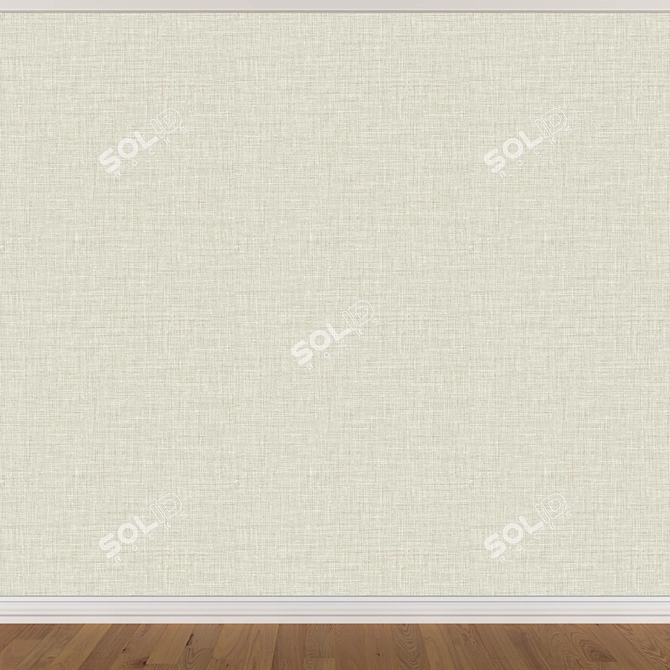 Seamless Wallpaper Set 493 (3 Colors) 3D model image 3