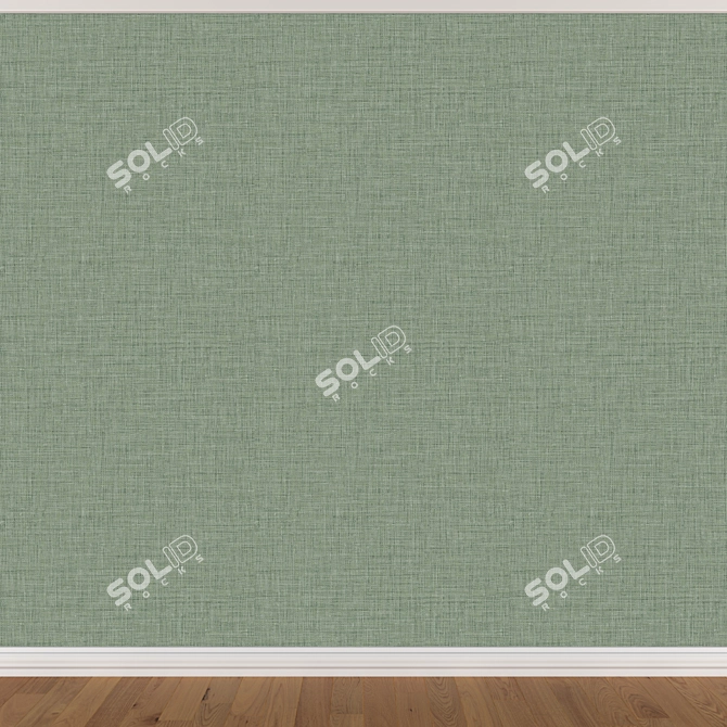 Seamless Wallpaper Set 494 (3 Colours) 3D model image 4