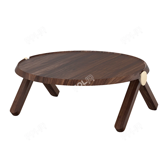 LILLIPUT Minimalist Modern Table 3D model image 2