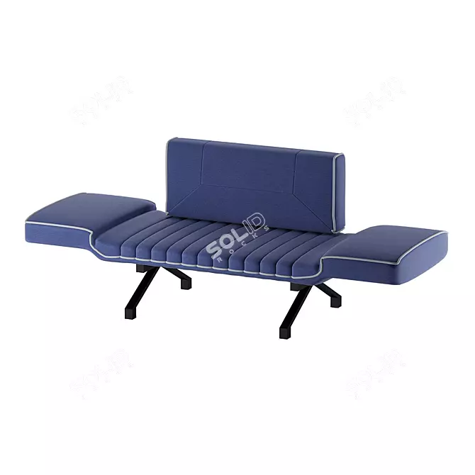 Versatile Armchair Sofa - Perfect for Bedroom, Living Room, Hall, Kids Room and Lounge Zone! 3D model image 1