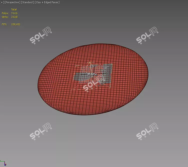 Essaouira Round Outdoor Carpet 3D model image 2