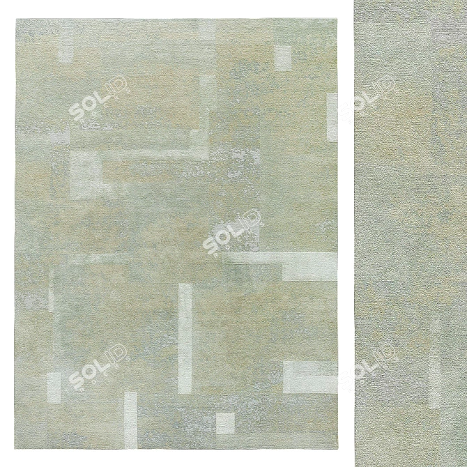 Rhapsody Premium Carpet | Elegant Textured Flooring 3D model image 1